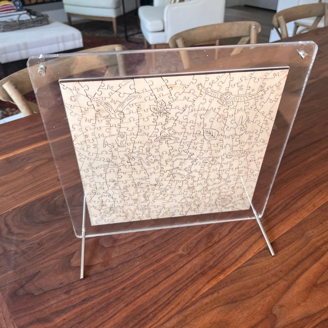 Double Sided Acrylic Frame - For '250' Piece 280x280mm - Image 2