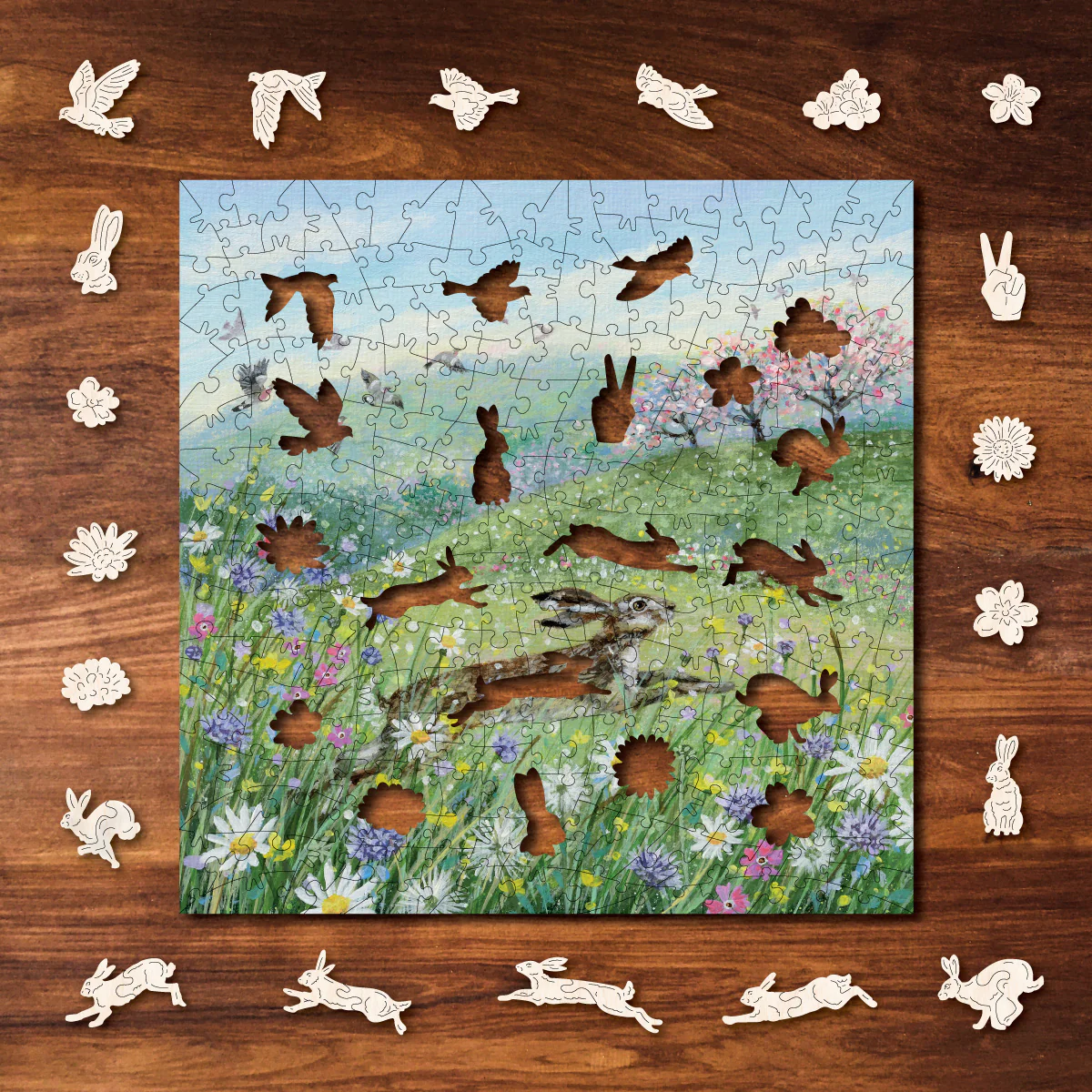 Hare In The Meadow - Image 4