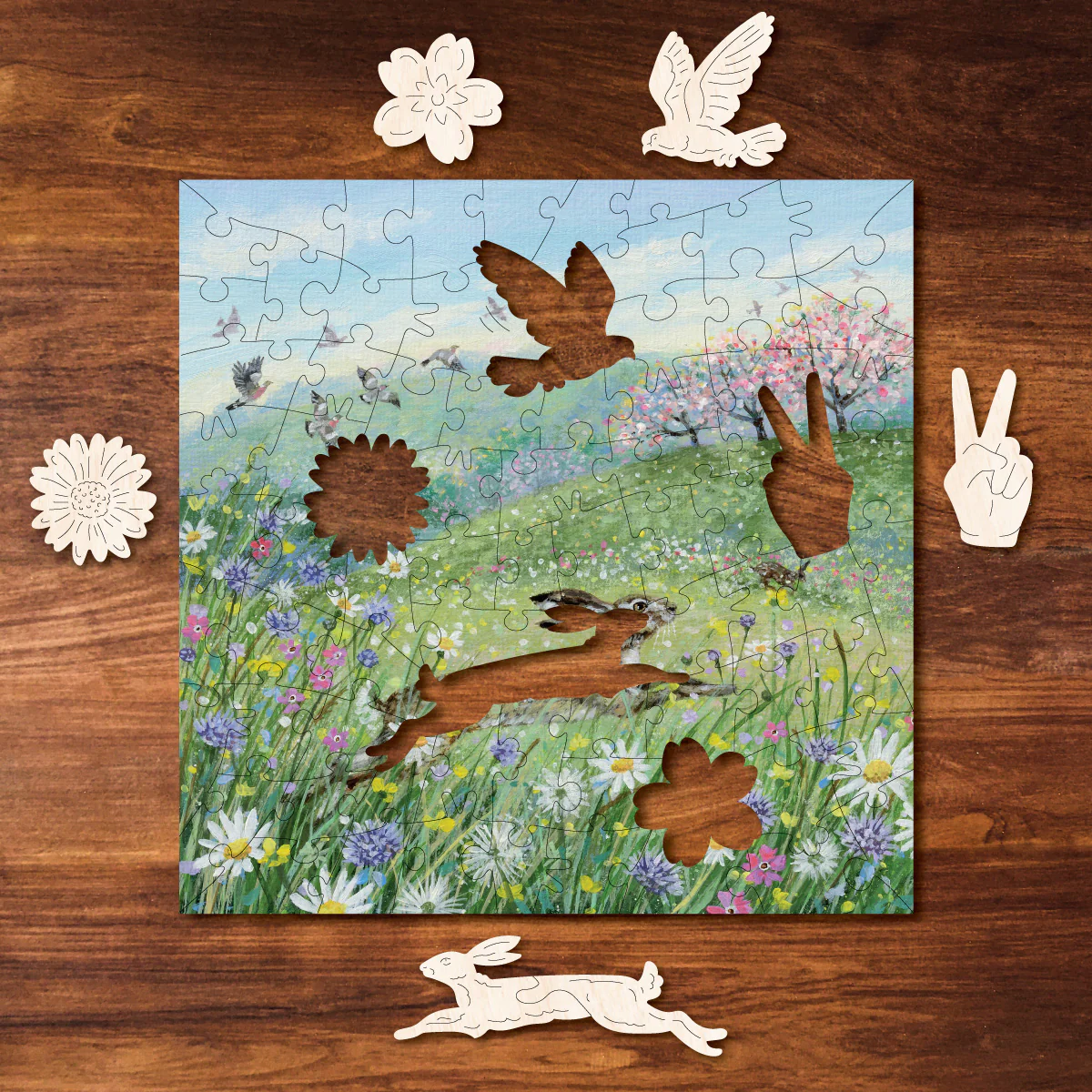 Hare In The Meadow MINI QT - Image 4