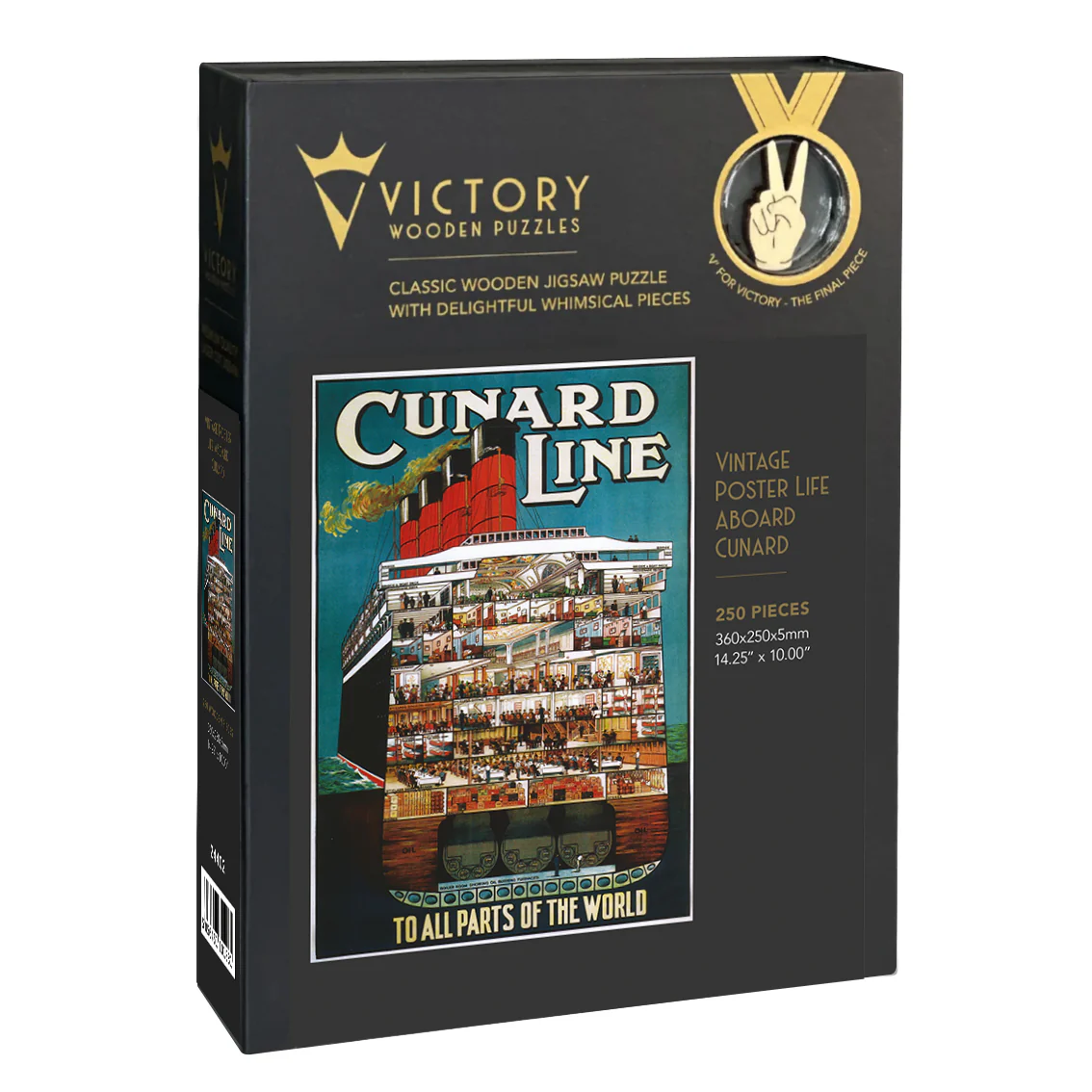 Vintage Poster - Life Aboard Cunard - Image 2